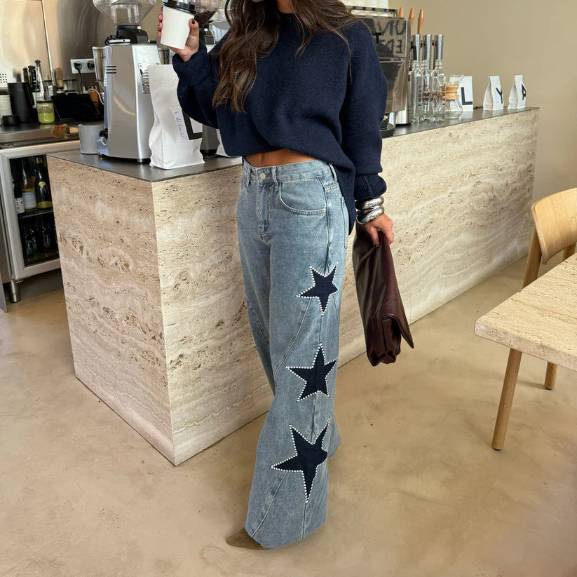 Denim Star Pant