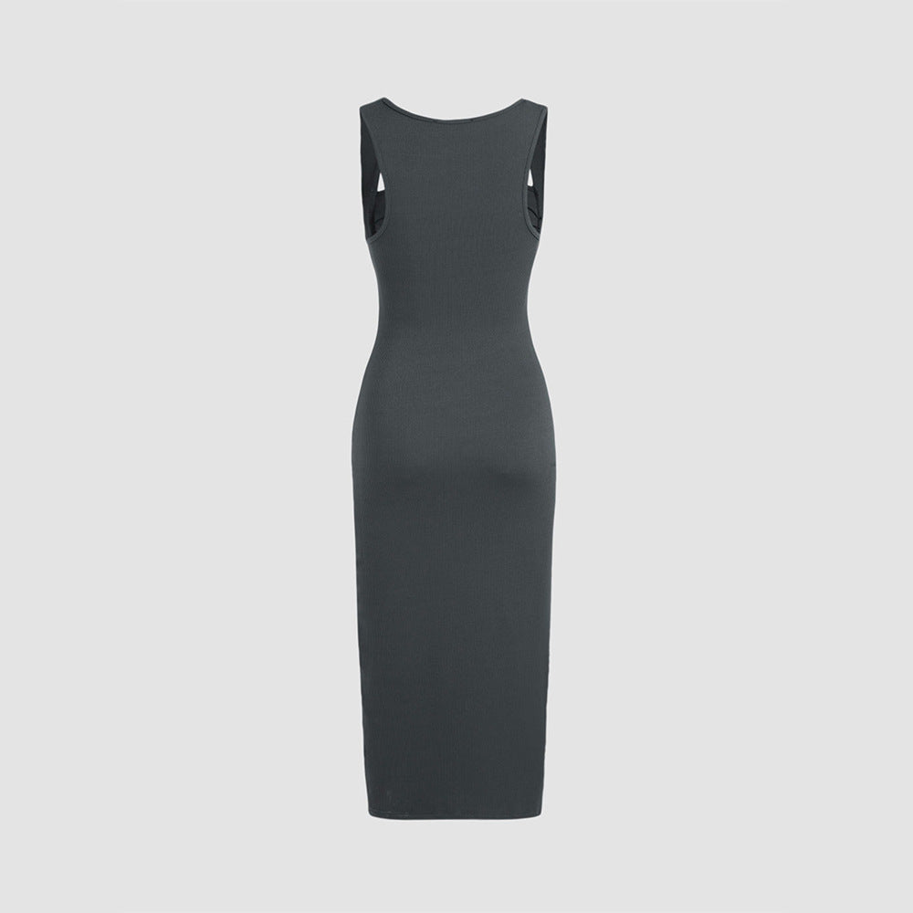 Women's Fashion Personalized Knitted Sheath Dress