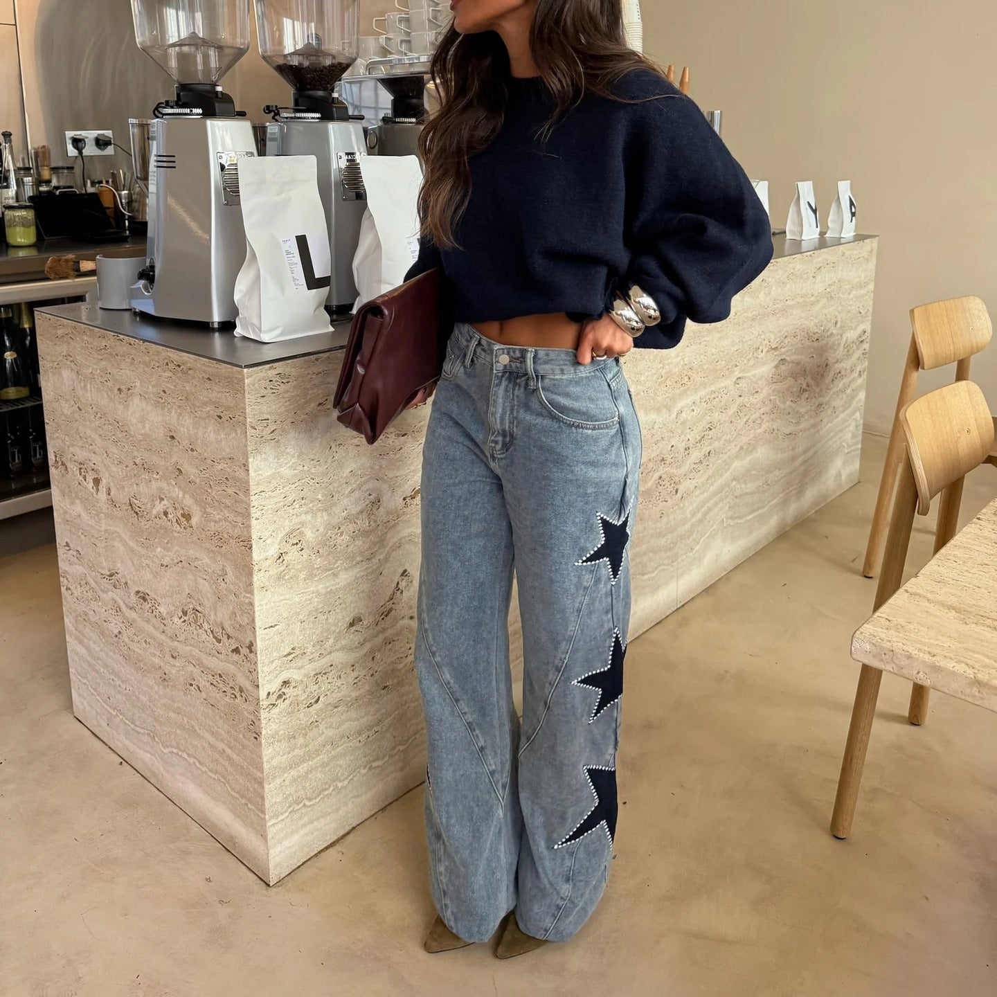 Denim Star Pant